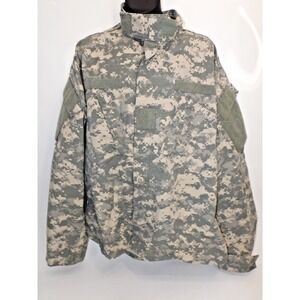 Unicor US Army Combat Uniform ACU camo Team Soldier coat- Men's size MED / Short